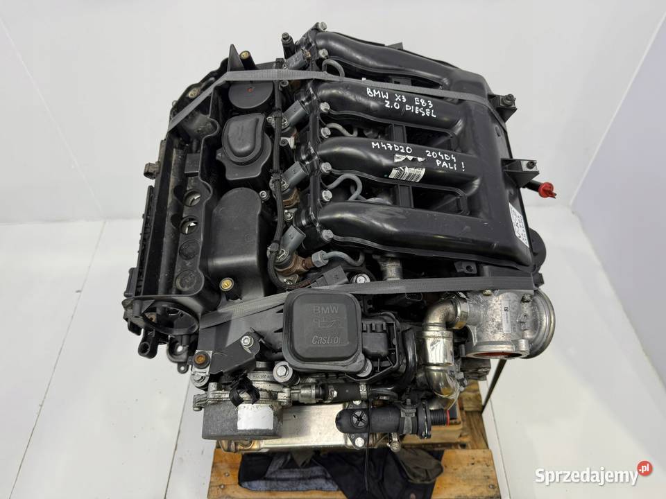 SILNIK BMW X3 E83 20 D DIESEL 150 170 diesel Silniki kompletne lubelskie