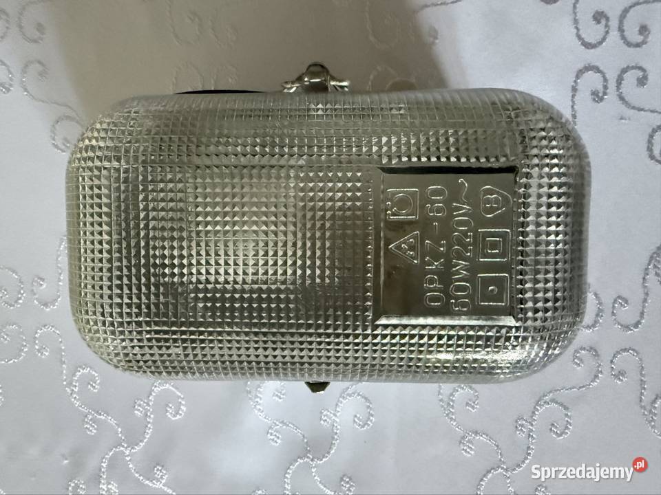 Lampa PRL OPKZ60 Industrialna Oprawa lata 7080 śląskie