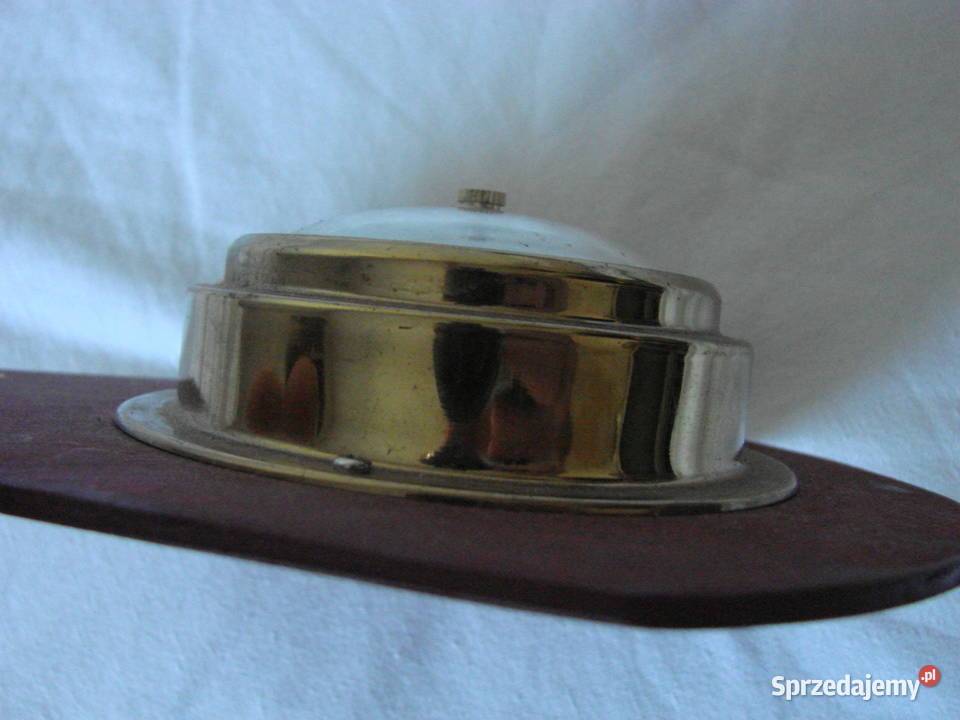 mosiężny barometr Pruszcz Gdański