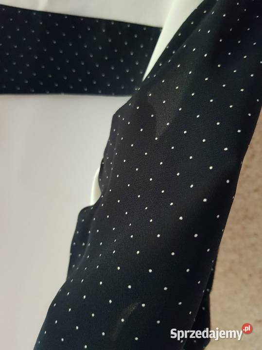 XL żorżeta bluzka koszula Vintage Retro biała Kielce sprzedam