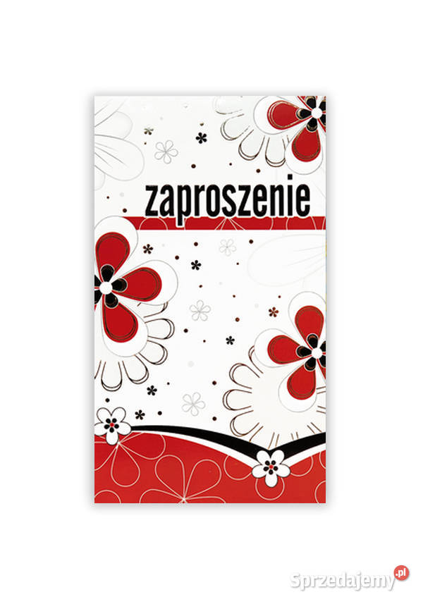 ładne zaproszenia ogólne bordowe zaproszenia Gdańsk