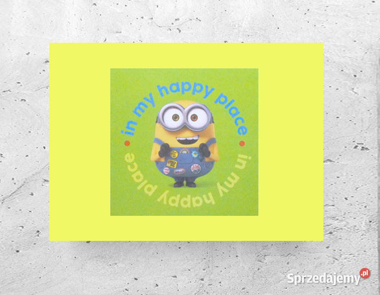 minionki plakat dzieci A3 bajkowy plakat z Kielce