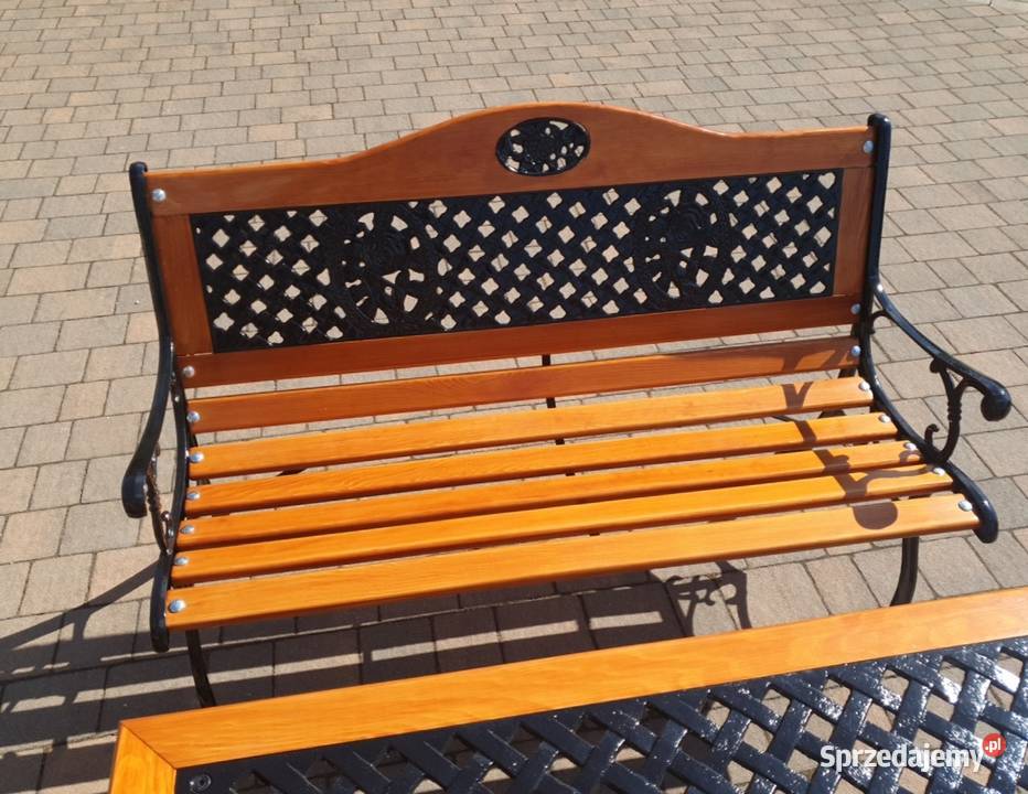 Meble ogrodowe żeliwne Zgierz