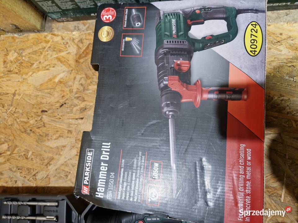 MŁOTOWIERTARKA PARKSIDE PBH 1050 D4 1050 W Głogowa