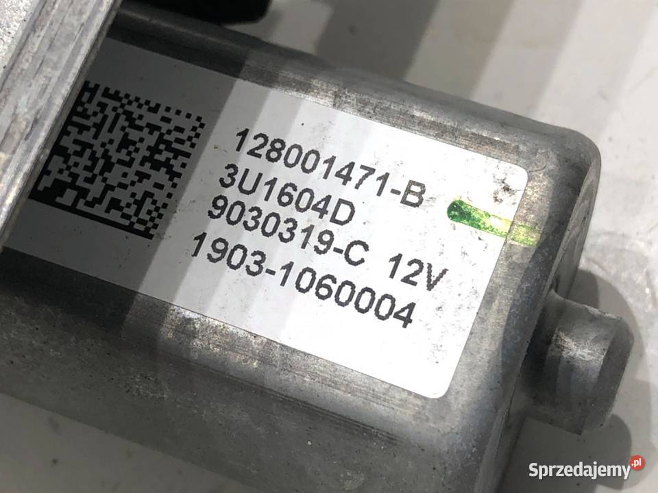 PODNOŚNIK SZYBY PRAWY PRZÓD RENAULT CAPTUR I