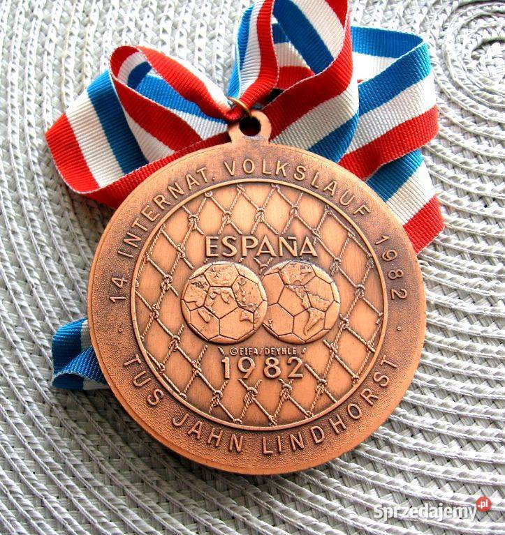 Medal Mistrzostwa świata w Piłce Nożnej 70 mm Kalisz