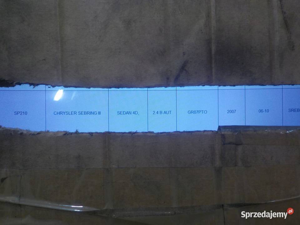 CITROEN C3 PICASSO 10r 5D klapa tyl Suków