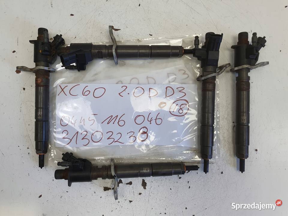 WTRYSKIWACZ Volvo XC60 20 D D3 wtrysk 0445116046 Chełm