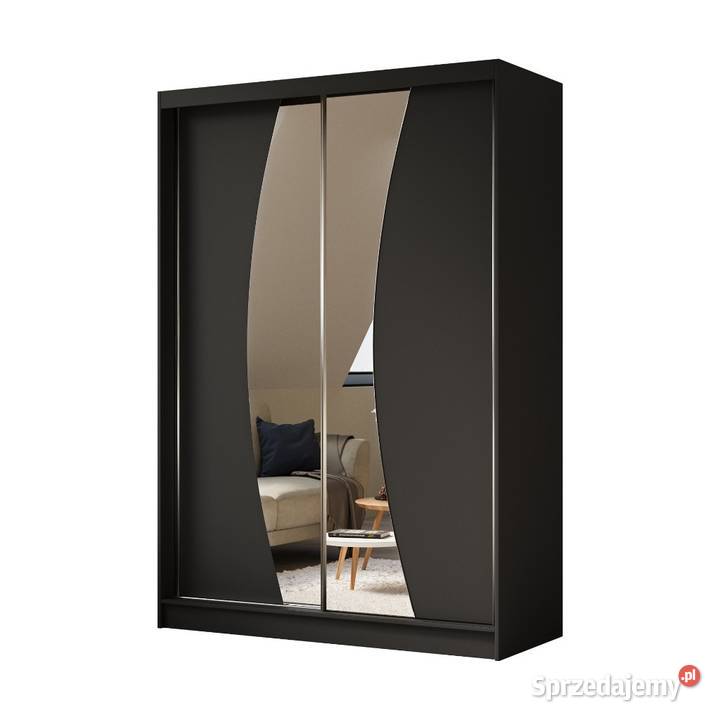 NOWA tania szafa 150 6 kolorów LUSTRO