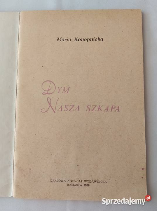 Dym Nasza szkapa Maria Konopnicka podlaskie Hajnówka