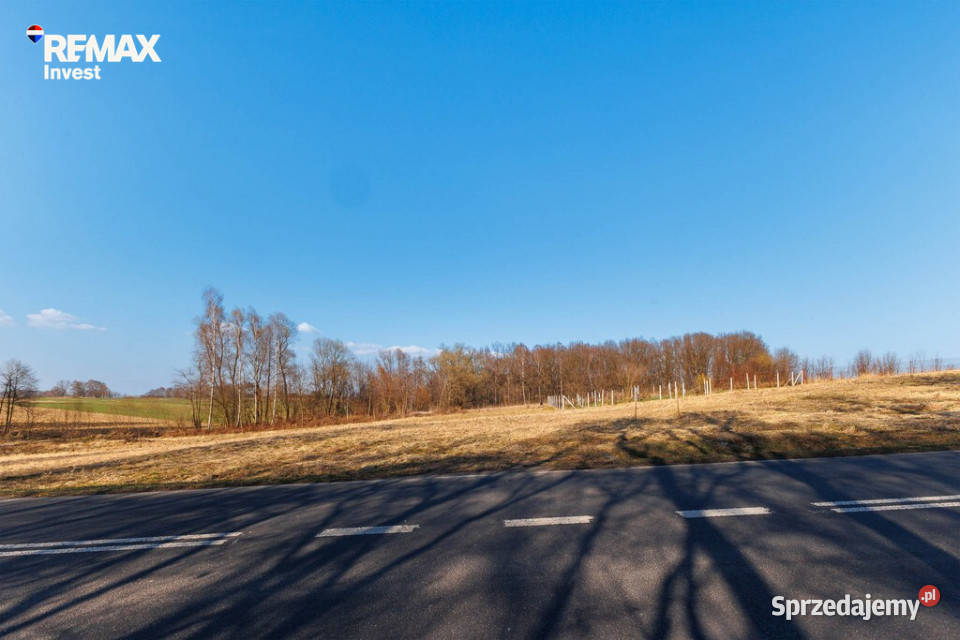 Działką usługowa droga powiatowa Hecznarowice