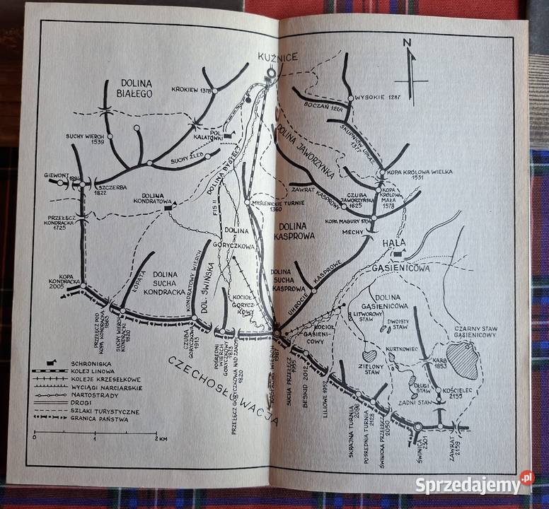 Droga do Morskiego Oka Kasprowy Wierch i inne 5 Rok wydania 1988 sprzedam