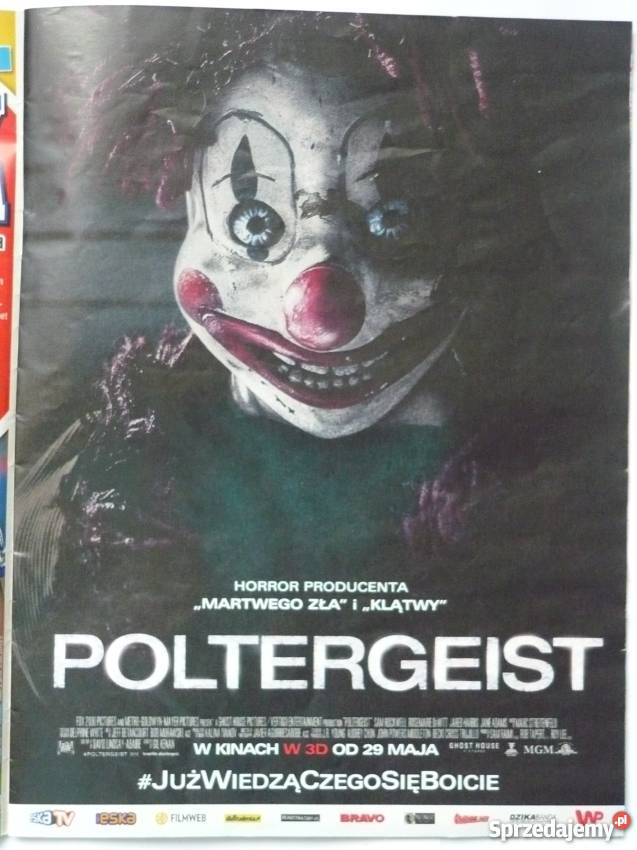 PLAKAT A4 POLTERGEIST BRAVO SPORT Bydgoszcz