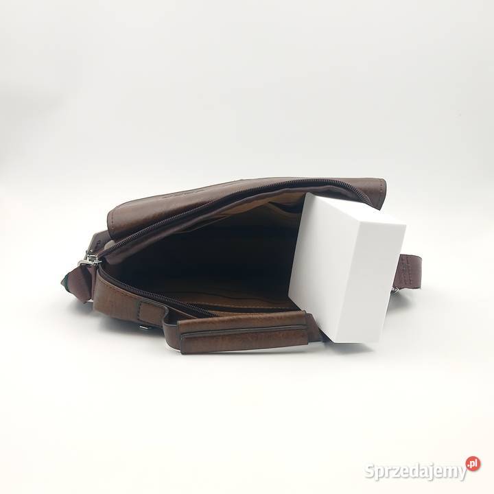 Torba męska listonoszka skórzana na ramie Jeep k Zawiercie sprzedam