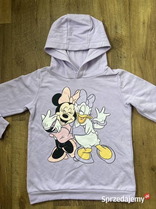 Bluza dziewczęca z kapturem 152 bluzka myszka Bluzy