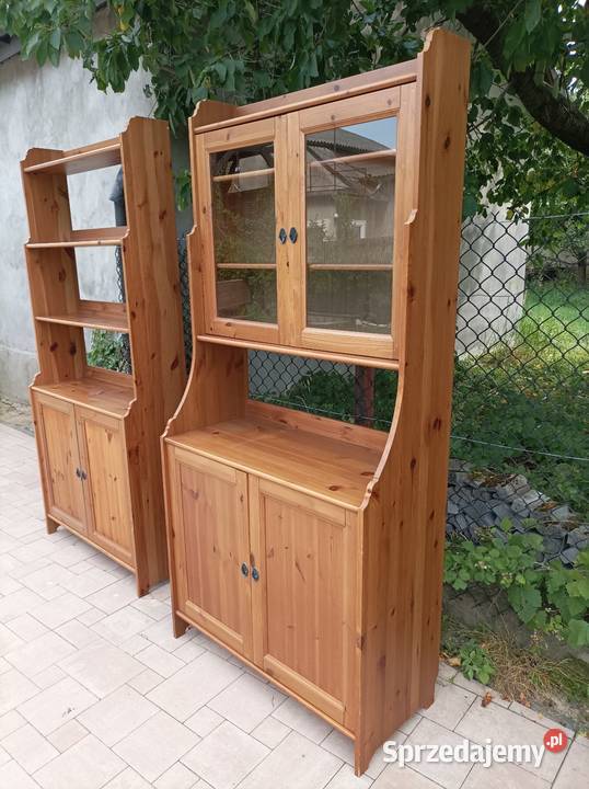 Witryna IKEA Leksvik drewniana 4850145cm Włodowice