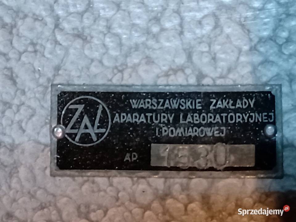 Mikroskop PRL zal 1530 Bielsko Bielsko-Biała