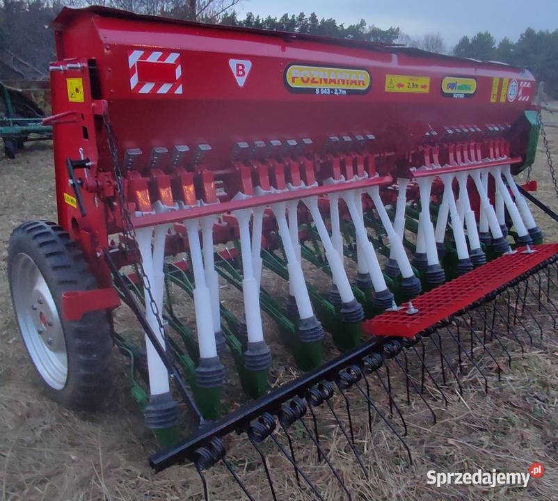 Siewnik Poznaniak S0432 27m nieuszkodzony Wieluń