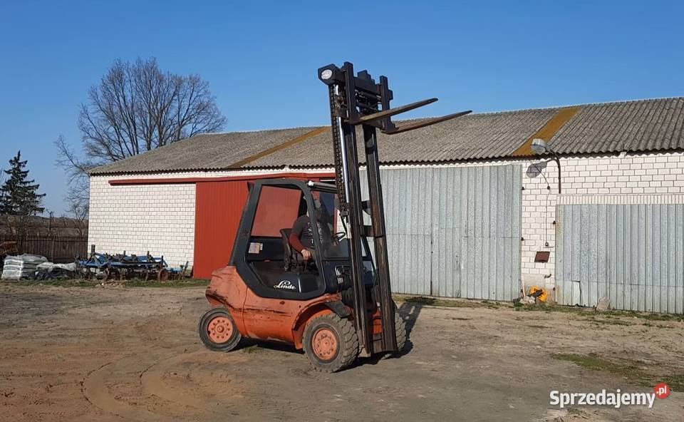 Wózek widłowy Linde H40D spalinowy 1991r Częstochowa