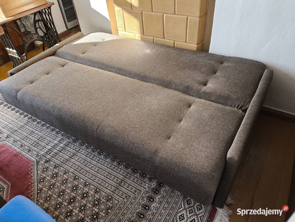 Kanapa sofa rozkładana szara Skarżysko-Kamienna