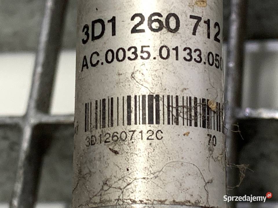 RURKA KLIMATYZACJI VW PHAETON 3D1260712C 30 240