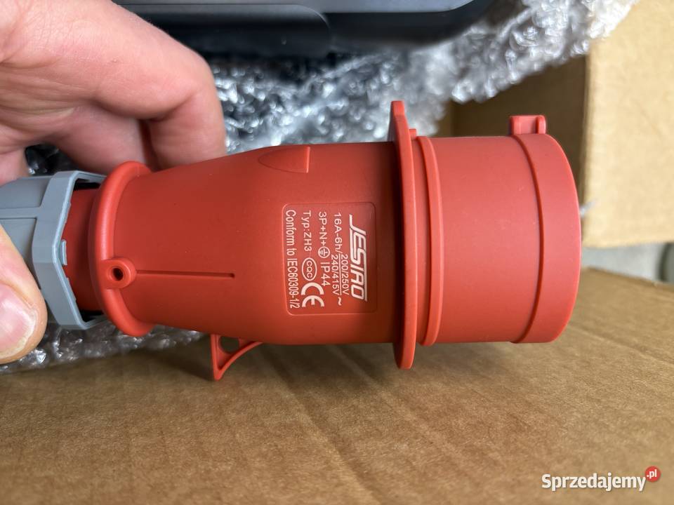 Ładowarka 16A Typ 2 11Kw Nowa 5m Topolów sprzedam