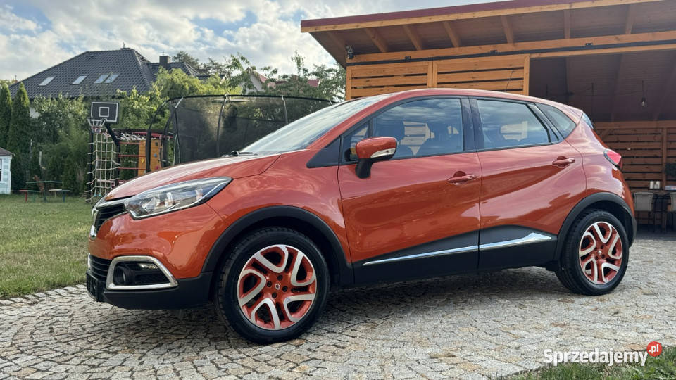 Renault Captur 09 Turbo 90 z Niemiec Nawigacja pomarańczowy Strzegom sprzedam