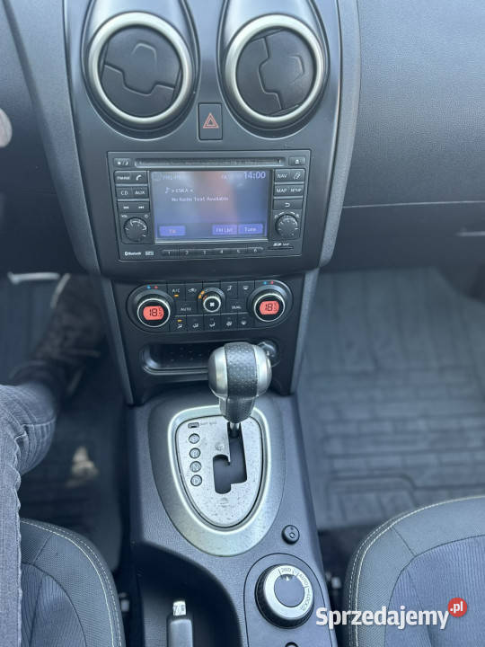 Nissan Qashqai2 20 140 benz lpg automat 4x4 lift 287000km Łodygowice