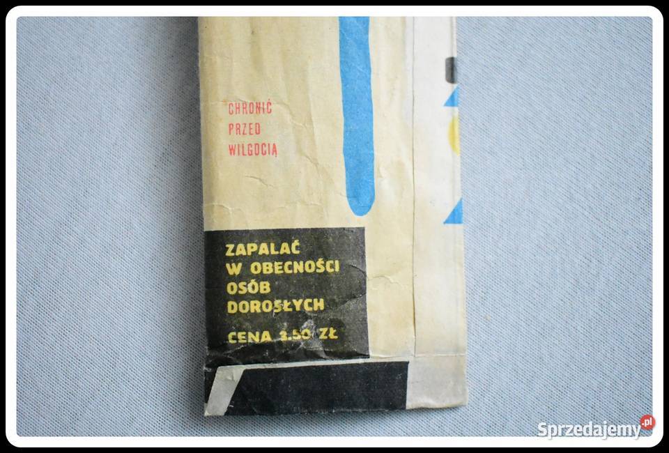 PRL zimne ognie sprzed roku 1972 ognie choinkowe mazowieckie Płock