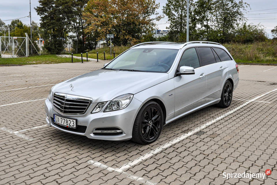 MercedesBenz Klasa E 18 204 Automat Skóry 204KM Klasa E dolnośląskie Wrocław