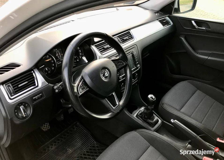 Skoda Rapid 16 TDI Polski SalonBOGATA nieuszkodzony Škoda Radom sprzedam