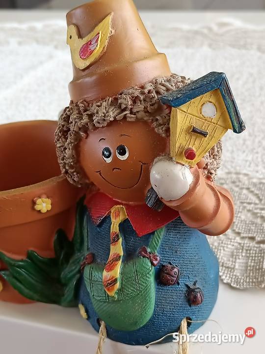 Doniczka osłonka dekoracja ogrodowa na kwiaty