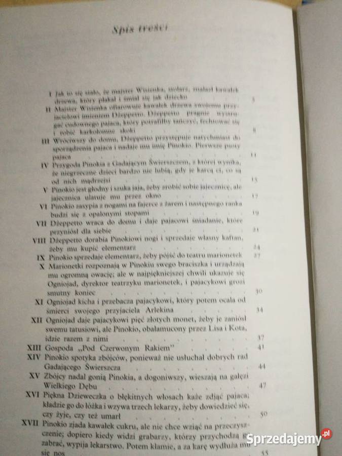 Pinokio Carlo Collodi Książki dla dzieci