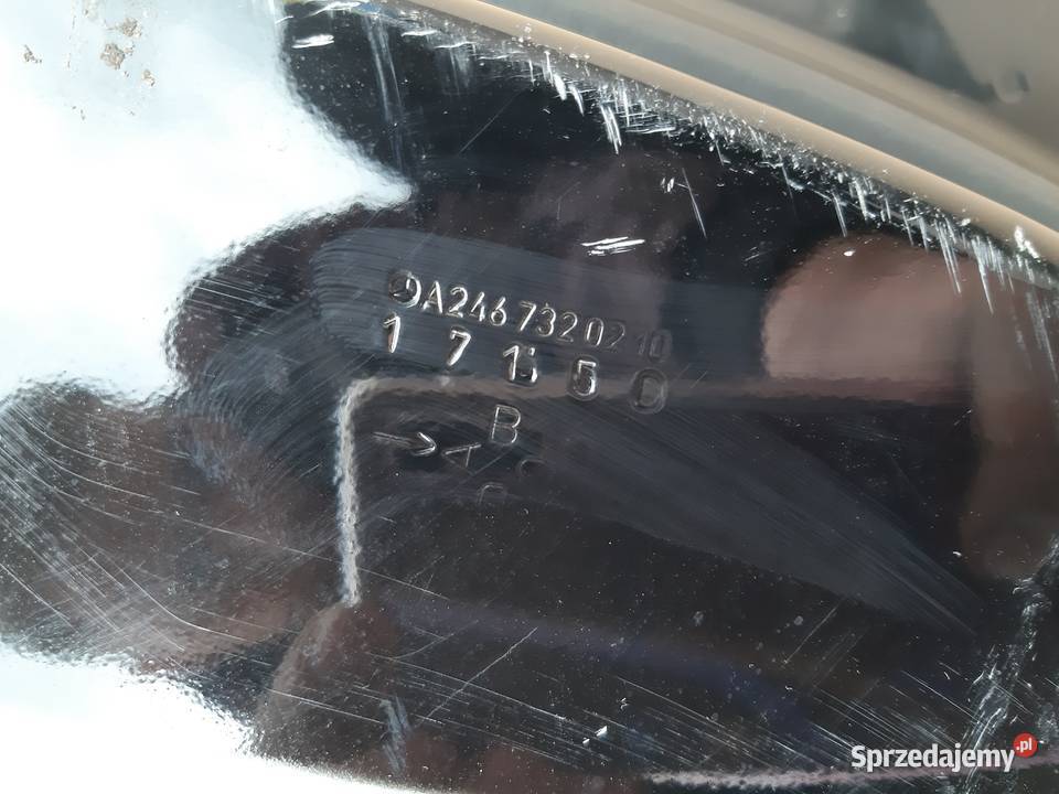 MERCEDES BKLASA W246 DRZWI PRAWY TYŁ PRAWE osobowe Trzciel