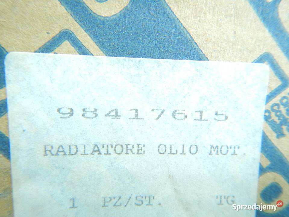 CHŁODNICA OLEJU FIAT CIĄGNIK F110 F130 F140 ASO osobowe