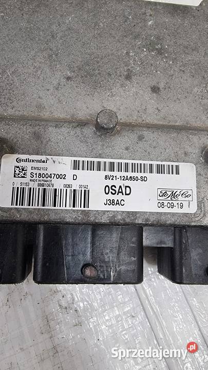 STEROWNIK SILNIKA KOMPUTER FORD FIESTA MK7 125