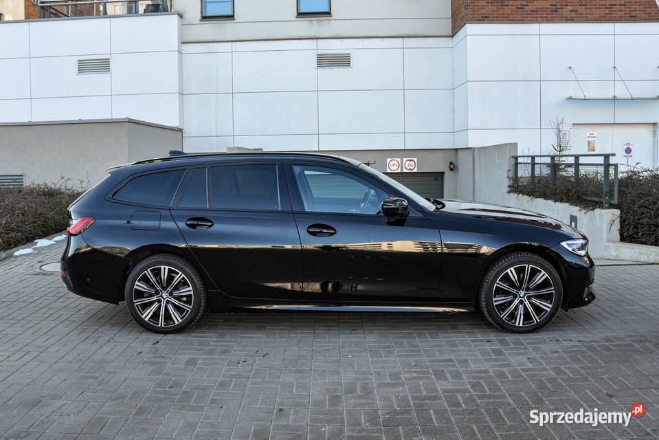 BMW Seria 3 20d 190 Automat 2020 r 100 Skóry Wrocław sprzedam