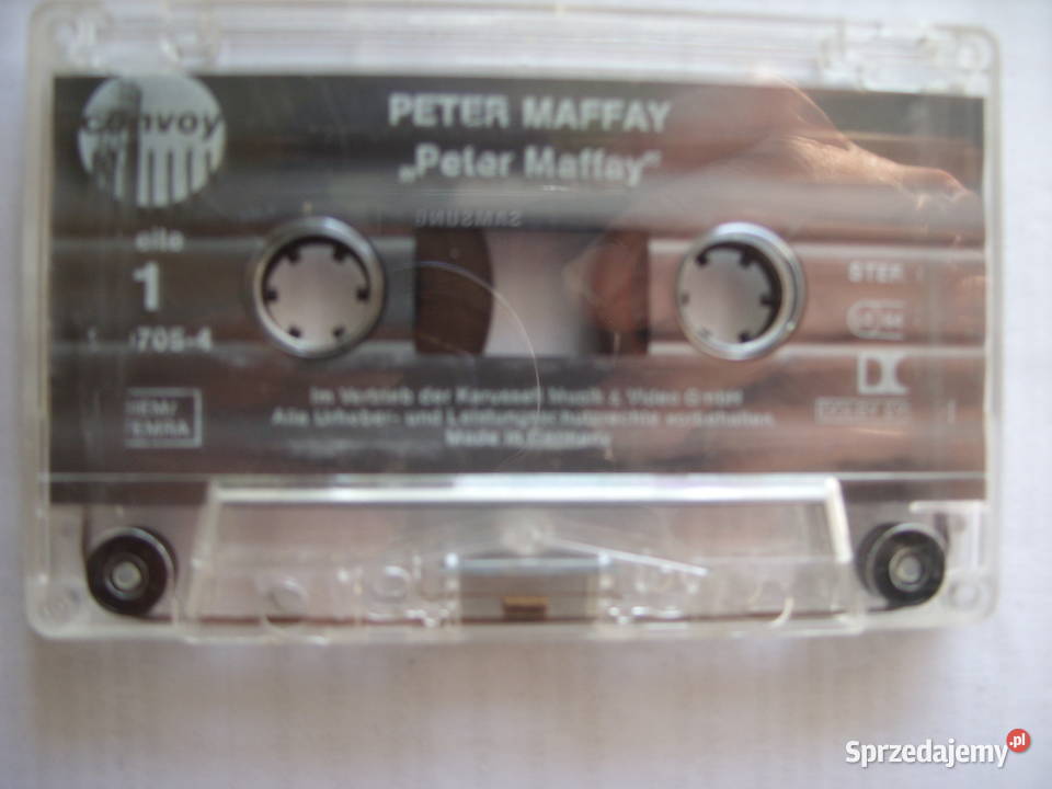 Kaseta audi PETER MAFFAYSTEK AUF 1992 Płyty i kasety Wołów