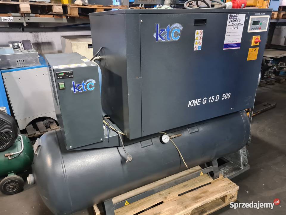 Kompresor śrubowy KTC KME G 15 kw Zduny