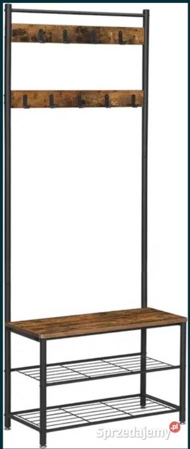 Wieszak na ubrania stojak regał półka Poraj sprzedam