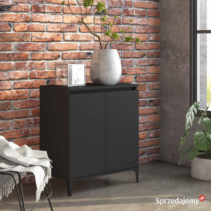 Szafka czarna 60x35x70 materiał drewnopochodny mazowieckie Warszawa