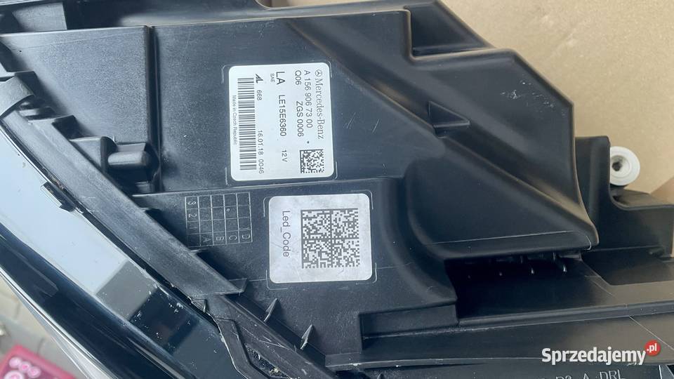 Reflektor Mercedes Gla 156 lift usa Słupsk