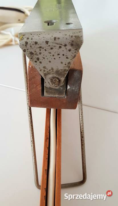 Kinkiet ZAOS K4 żuraw lata 60te Polska Antyki śląskie Ruda Śląska