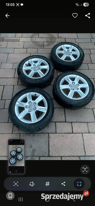 ALUFELGI AUDI 16 Sosnowica