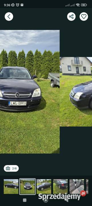 Opel Vectra C 2003r 22 b gaz sekwencja Włodawa sprzedam