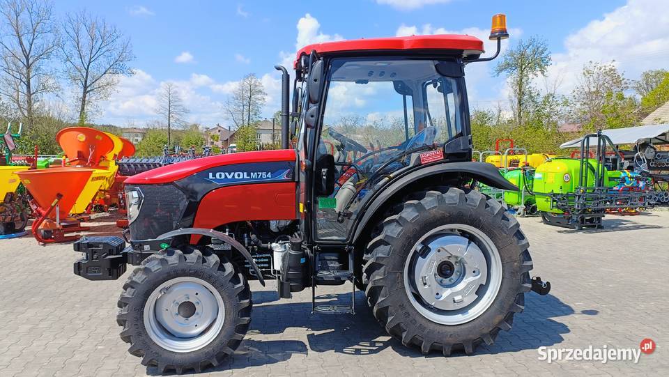 Ciągnik LOVOL M754 75 Rewers Klima Radio Rewers mechaniczny lubelskie Tarnogród sprzedam