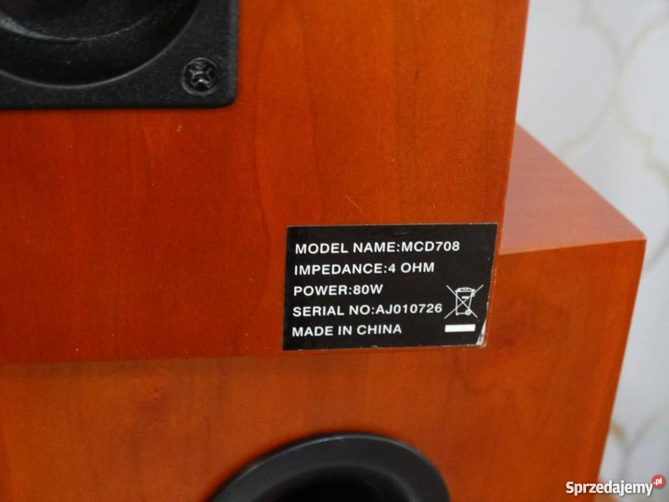 Kolumny Philips MCD708 wstęgi WYSYŁKA Jasło sprzedam