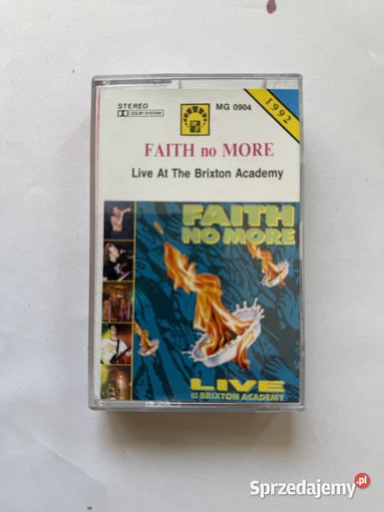 Faith no moreLive at the Brixton academykaseta Lublin