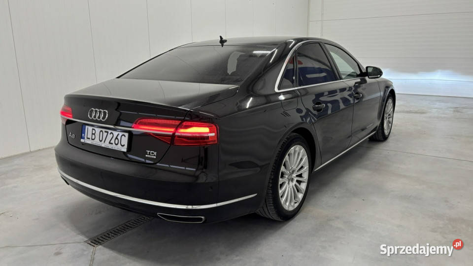 Audi A8 Quattro 30 TDi DPF Tiptronic D5 2017 mazowieckie Grójec