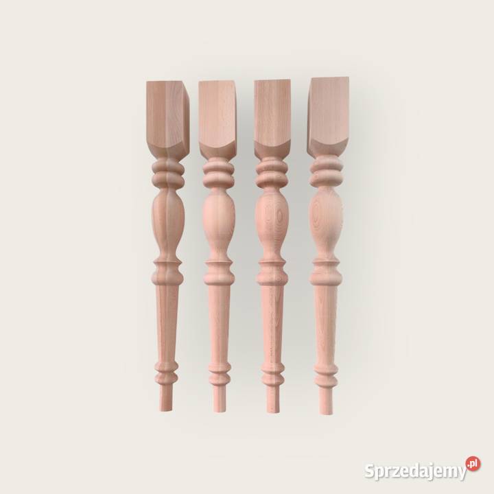 noga stołowa nogi buk bukowe toczone 75 stół dolnośląskie Bolesławiec